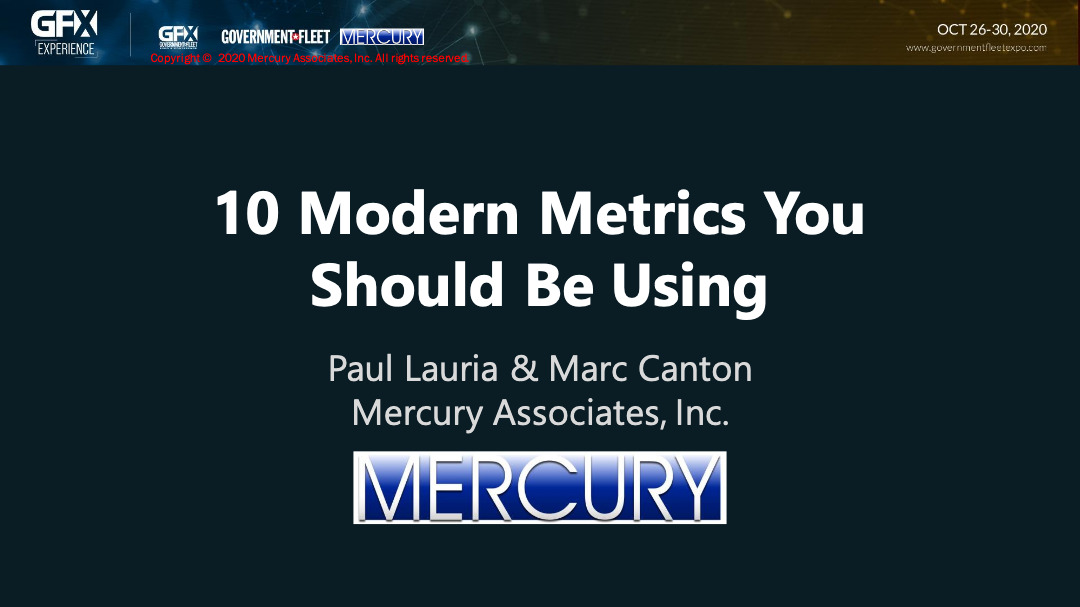 Modern Metrics 10 Modern Metrics You Should Be Using 002 Mercury Associates Inc