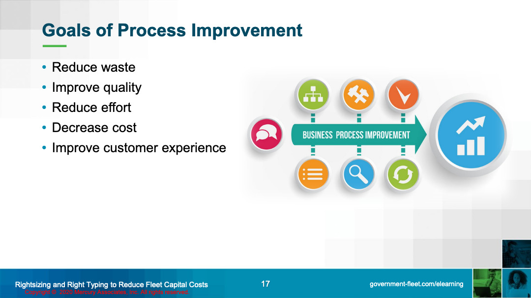 Business process efficiency and staffing levels Business Process Efficiency Improvement and Staffing Levels 018 Mercury Associates Inc