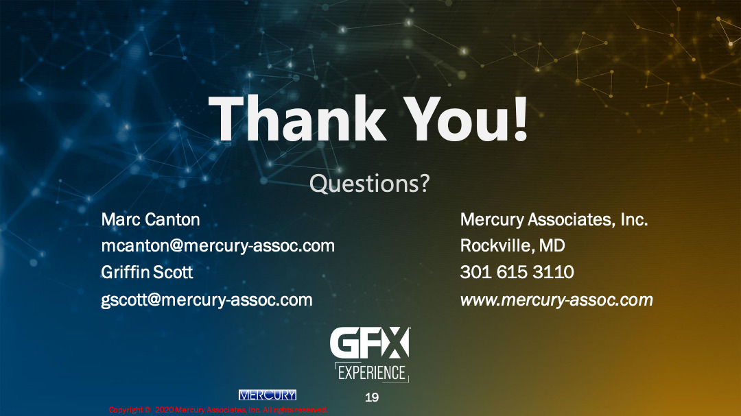 Data Make Data Work for You 019 Mercury Associates Inc