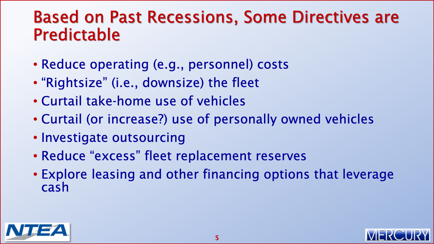 Fleet Capital Reducing Fleet Capital Costs Through Improved Financing Practices 006 Mercury Associates Inc