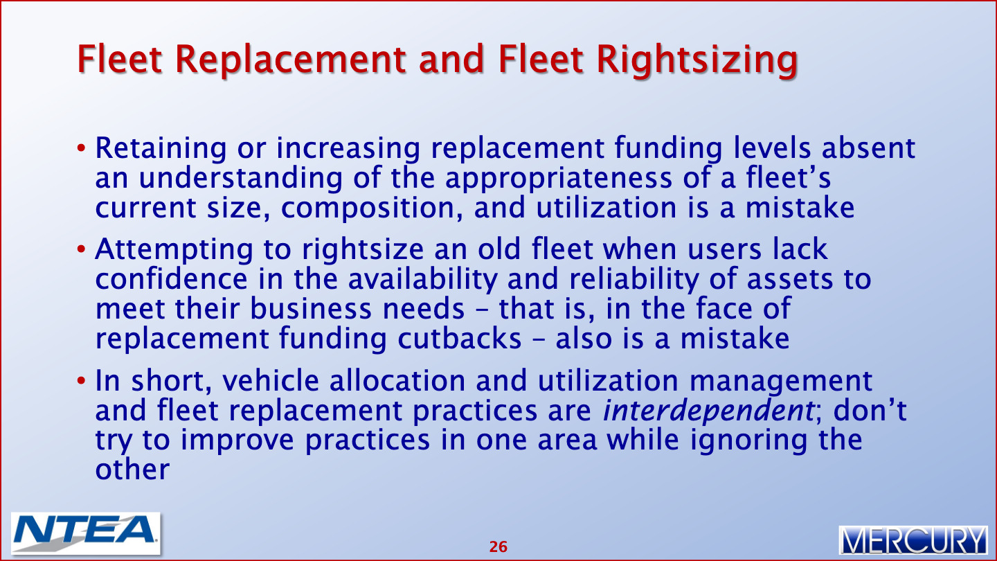 Fleet Capital Reducing Fleet Capital Costs Through Improved Financing Practices 027 Mercury Associates Inc