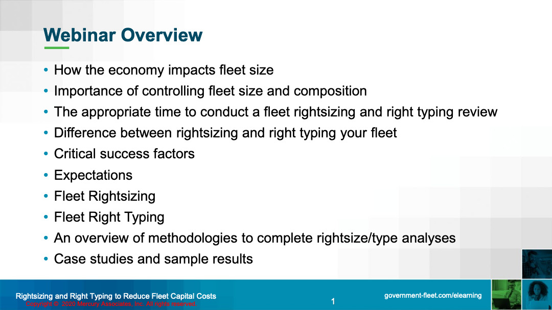 Fleet Costs Rightsizing and Right Typing to Reduce Fleet Capital Costs 002 Mercury Associates Inc