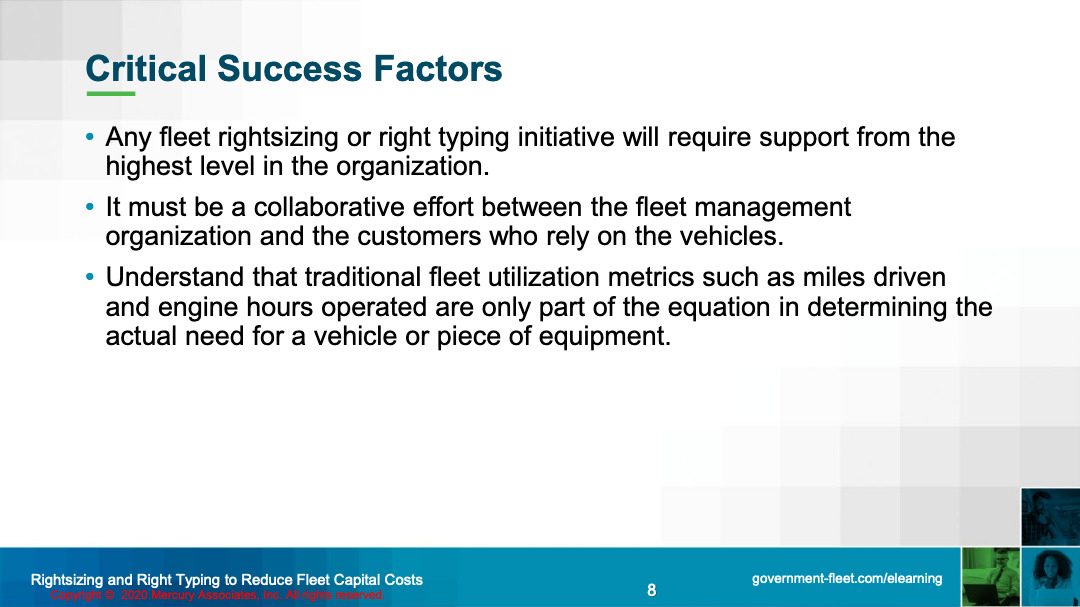 Fleet Costs Rightsizing and Right Typing to Reduce Fleet Capital Costs 009 Mercury Associates Inc