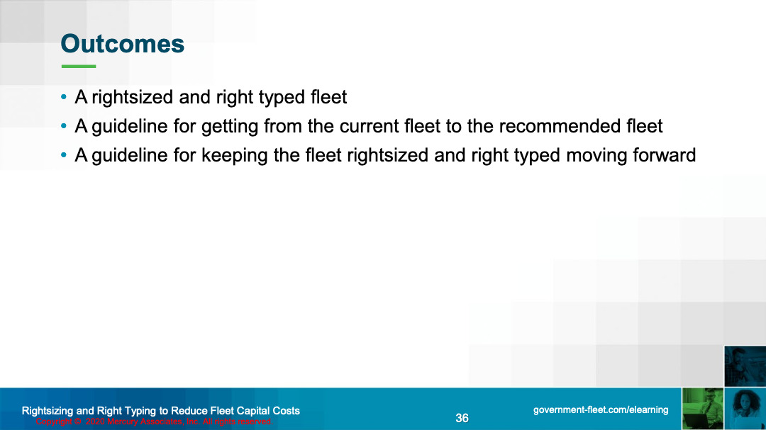 Fleet Costs Rightsizing and Right Typing to Reduce Fleet Capital Costs 037 Mercury Associates Inc