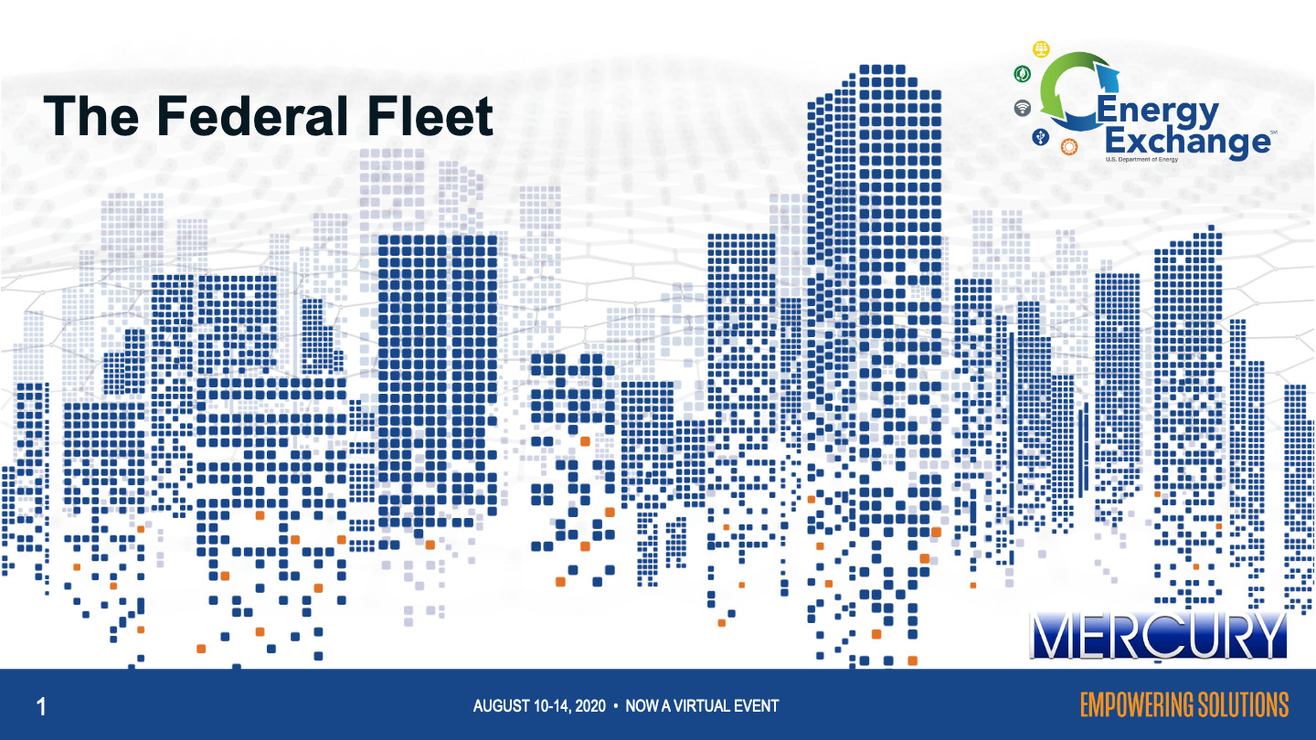 Federal Fleet The Federal Fleet in a Post COVID Economy 001 Mercury Associates Inc