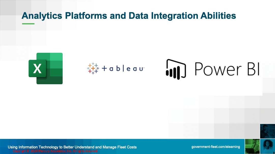 Fleet Costs Using Information Technology to Better Understand and Manage Fleet Costs 027 Mercury Associates Inc